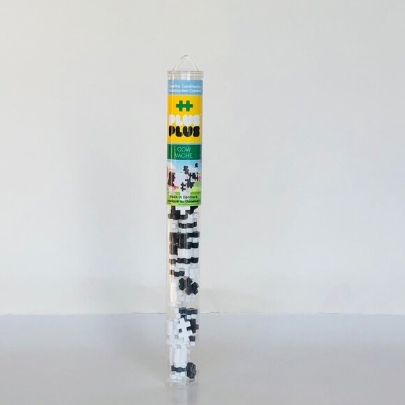 PlusPlus Tube / Cow 70 pcs Pastel Building Set Made in Denmark New Sealed Age 5+ - Picture 4 of 12